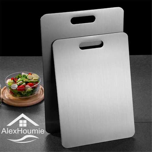 Kitchen Stainless Steel Cutting Board Vegetable Meat Cutting Board Chopping Block Kitchen Accessories Fruit Tool